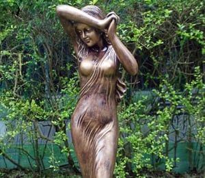 Vergogna Phryne 155cm Bronze Statue