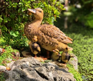Vivid Arts Duck Family Ornament