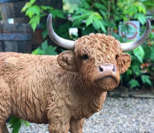 Vivid Arts Highland Cattle 30cm Ornament