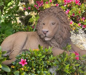 Vivid Arts Resting Lion Ornament