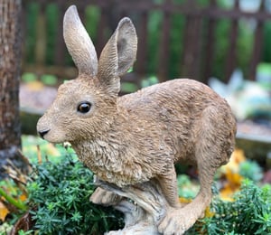 Vivid Arts Running Hare Ornament