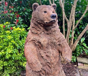 Vivid Arts Standing Brown Bear Ornament