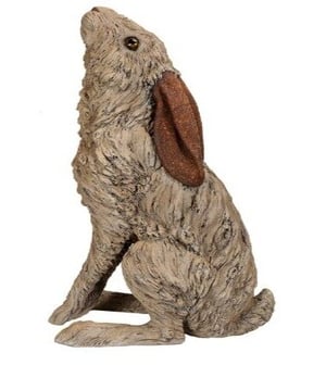 Vivid Arts Wood Life Moon Gazing Hare 