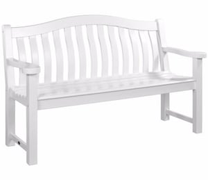 Alexander Rose White Painted Turnberry 5ft Bench