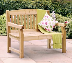 Zest Libby 2 Seater Bench