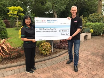 GardenSite Proud To Donate £25,000 To NHS Charities