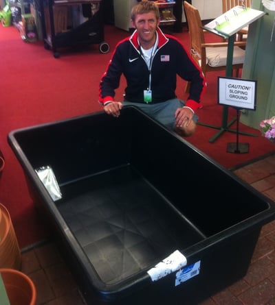 US Olympic Team Officials Visit Hall's Garden Supplies