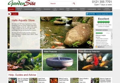 AquaticSite now moved to GardenSite.co.uk