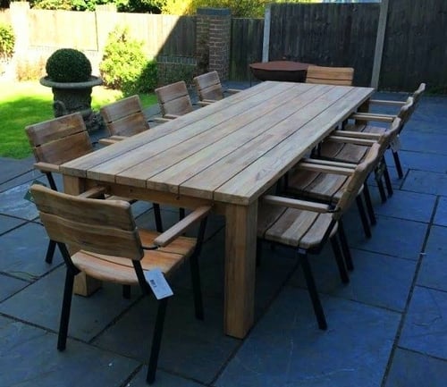 Review of the Barlow Tyrie Titan Rustic Garden Furniture Range