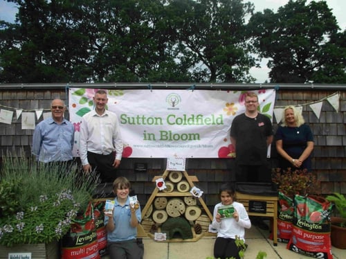 Supporting Langley School for Sutton Coldfield In Bloom