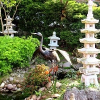 Pagoda on display 