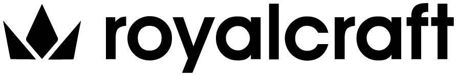 Royalcraft garden furniture brand logo.