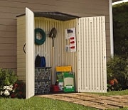 Rubbermaid 5 x2ft Plastic Shed