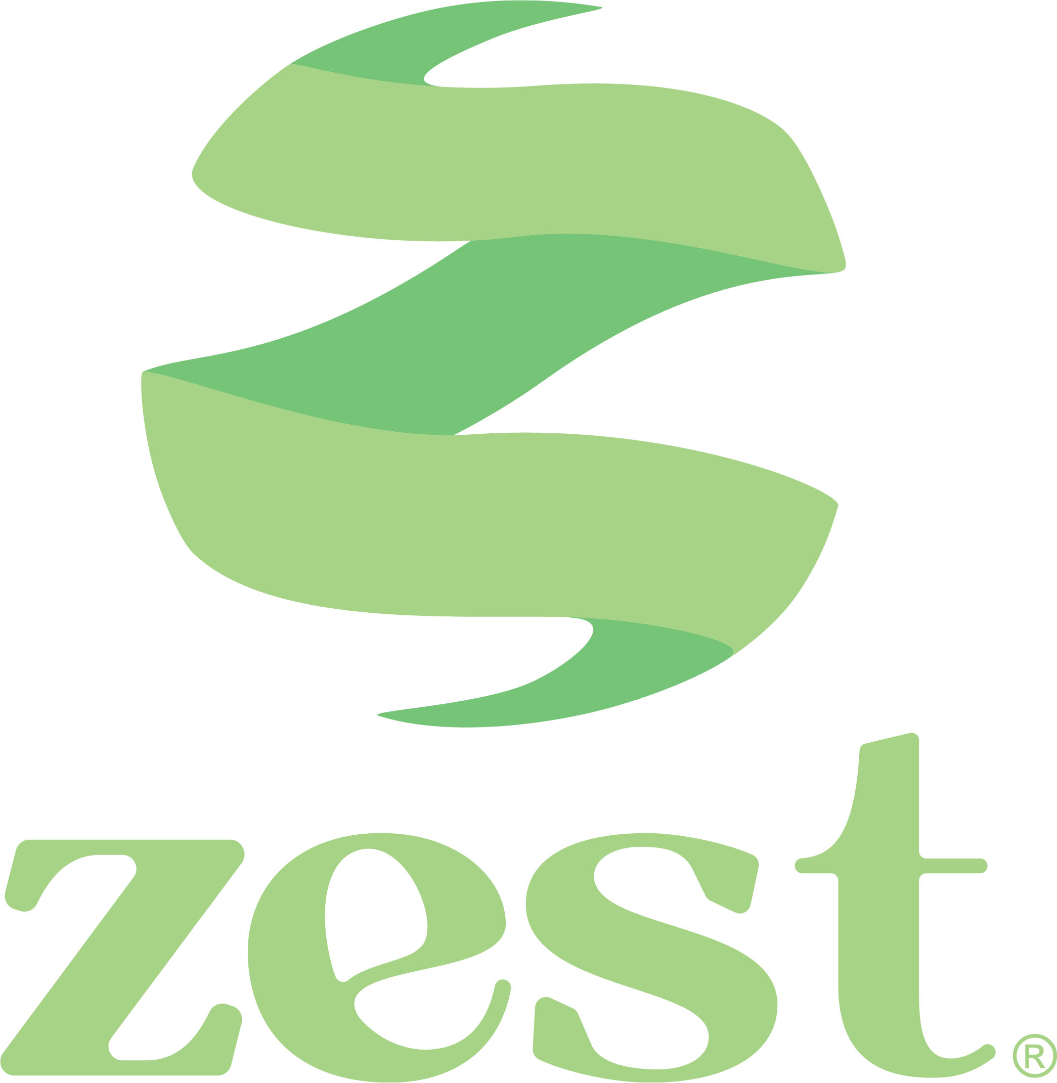 Zest garden products logo.