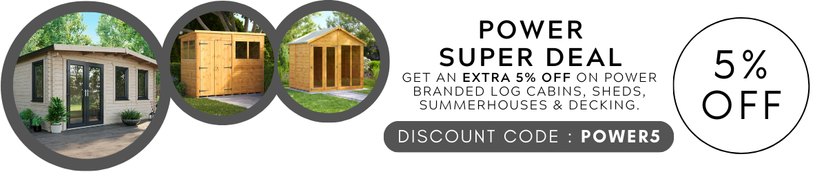 Extra 5% off on Power branded products with Discount Code: POWER5