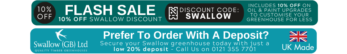 Call us to order today with just a 20% deposit. Call 0121 355 7701