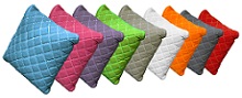 Cushions in multiple colour options 