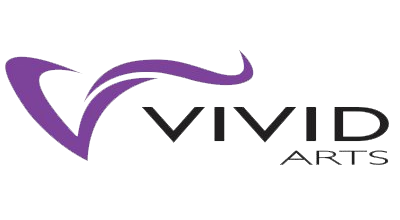 Vivid Arts brand logo.